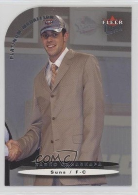 2003-04 Fleer Ultra Platinum Medallion 22/100 Zarko Cabarkapa #186 Rookie RC 7xr