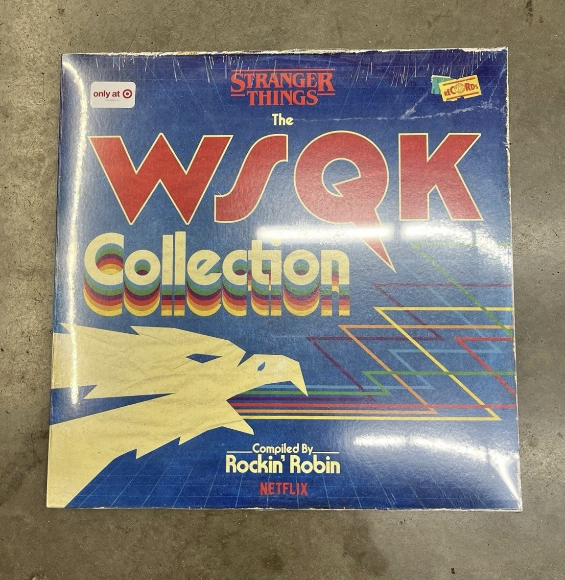 NEW Stranger Things The WSQK Collection Target Exclusive Vinyl Red LP - IN HAND!