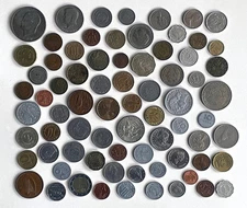 Lot of International Coins Going Back to the 1940s See Description for Details