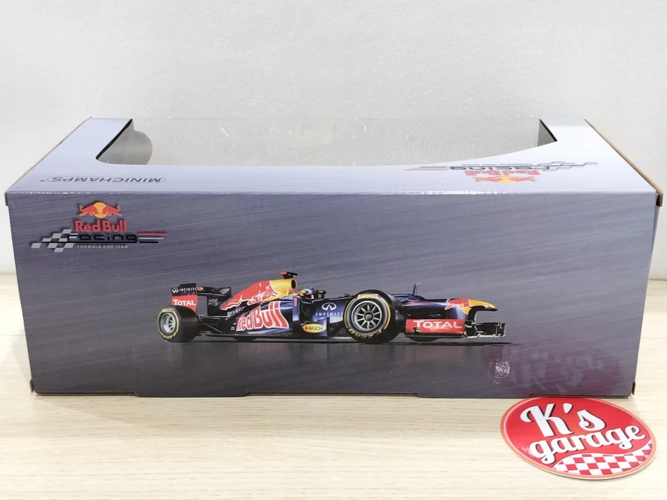 MINICHAMPS 1/18 Renault RB8 Red Bull Racing Sebastian Vettel 2012 110120001 - Image 2 of 4
