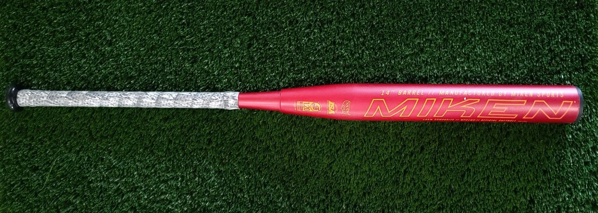 Batte De Softball Miken Respect Slowpitch USSSA, 26 Oz, 34 Pouces, Composite, Rare