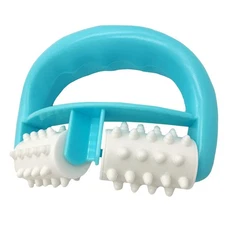 Cellulite Massage Roller Manual 2 Wheel Relax Muscle Stress Relief Leg Back Arm