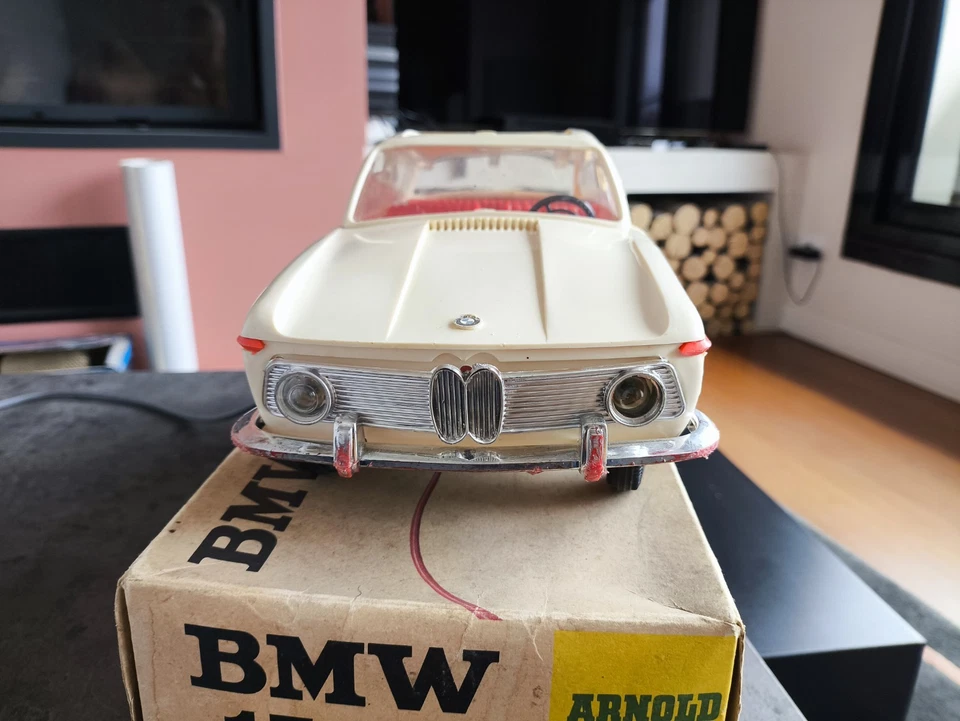 RARE 1/12 ARNOLD 3150 PUNCH PRISUNIC BMW 1500 TELEGUIDEE ANNEES 70 EXCB - Photo 2/4
