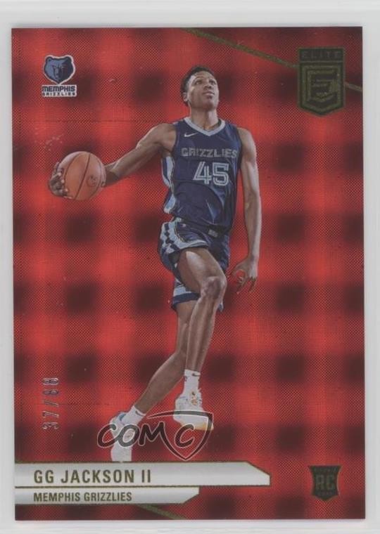 2023 Donruss Elite Rookies Hyper Red International 37/88 GG Jackson II #203 f1m