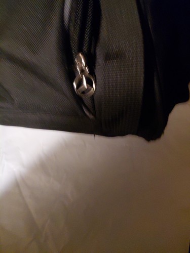 Bolso de Lona Vintage Mercedes Benz Negro 18" - Imagen 7 de 12