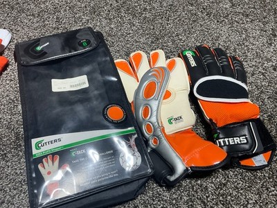 Cutters 025X Pro-Fit Stopper Goalie Gloves Size 8 - New