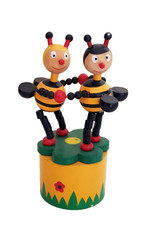 + WACKELTIER Dr&uuml;cktier TANZENDE BIENEN