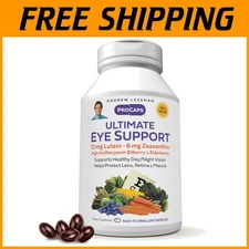 Natural Eye Health Support - No Additives, Easy Swallow