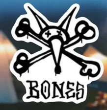 Powell Peralta "Vato Bones" Laptop, Window,snowboard, Surfboard Decal