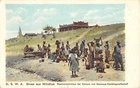 Old postcard Namibia greeting from Windhoek