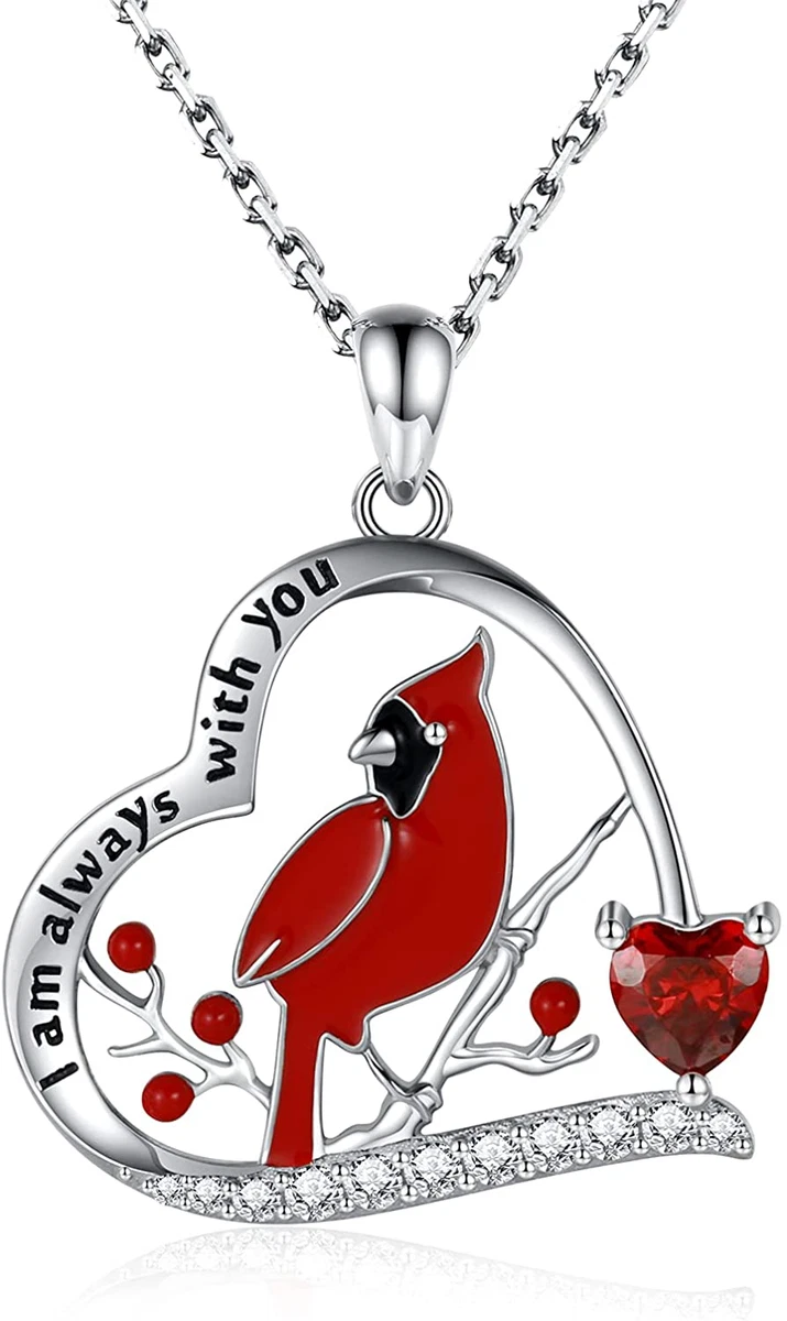 Cardinal Necklace Pendant