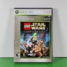 LEGO Star Wars The Complete Saga (Xbox 360, 2007) Platinum Family Hits