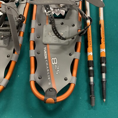 Yukon Charlie's スノーシュー　キット　825 収納袋付き YUKON CHARLIE'S 825 Snowshoe Kit Shoes Poles Bag 150-200 lb