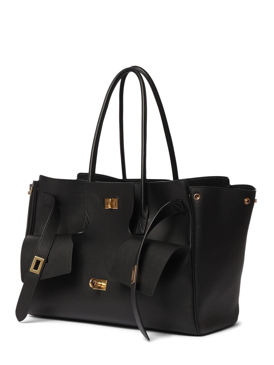 ハンドバッグ Balenciaga Carry All Bel Air Medium Handbag 8356702ABAW3503 Women's Bel Air Carry All Bag Medium in Black | Balenciaga US