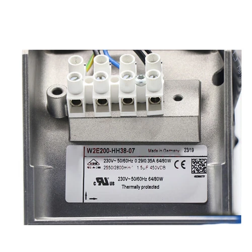 Ebmpapst W2E200-HH38-07 Axial Fan 230VAC 64/80W 0.29/0.35A 225*80mm Cabinet Fan - Afbeelding 2 van 4