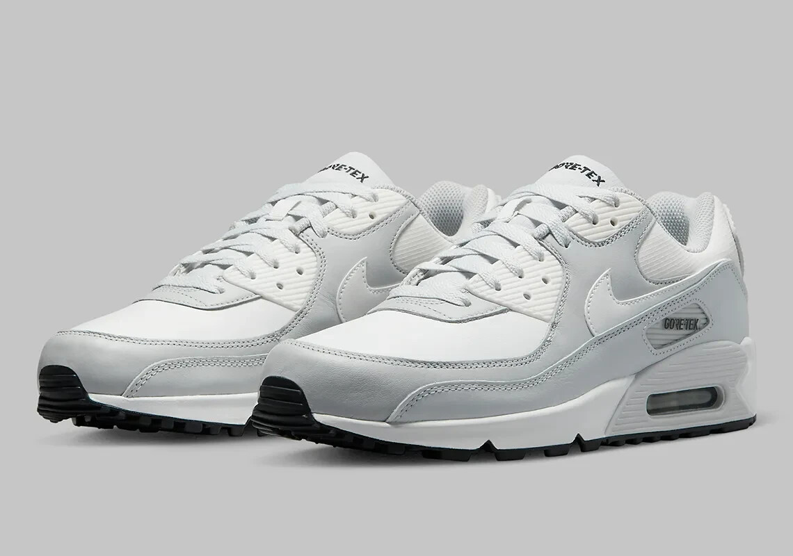 Nike Air Max 90 GTX Gore-Tex Photon Dust Gray White DJ9779 Nike Air Max 90 GTX Gore-Tex Photon Dust Gray White DJ9779