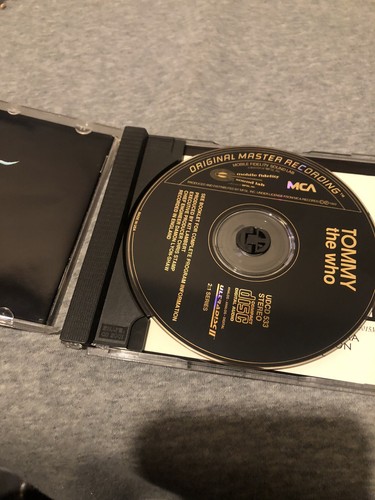 Tommy by The Who (CD, May-1990, Mobile Fidelity Sound Lab) Broken Case - Foto 3 di 3