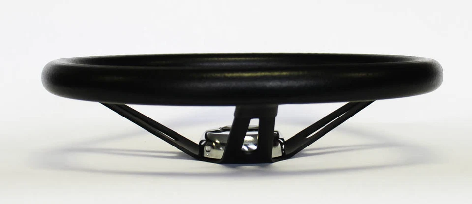 Volante Pontiac GTO Tempest Firebird LeMans 69-93 negro sobre negro 13 1/2" Foto 4 de 4