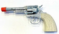 Cowboy Western Die-Cast Metal Cap Gun Revolver style  Pistol  (Read Conditions)