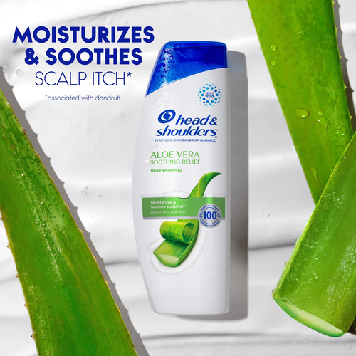 Head and Shoulders 2 in 1 Dandruff Shampoo and Conditioner, Aloe Vera Scalp Reli - 第 6/11 張圖片