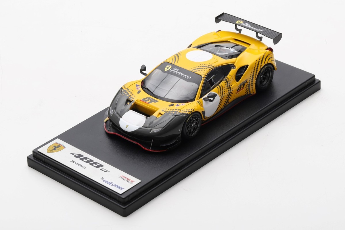 ミニカー 1/43 LookSmart Ferrari 488 GT3 LSRC07 1:43 LOOKSMART Ferrari 488 Gt3 #18 8H Fia Motors. Gt Cup