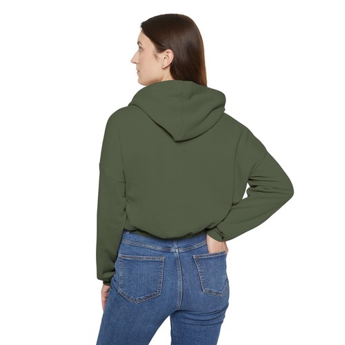 Women's Cinched Bottom Hoodie - Picture 9 of 13