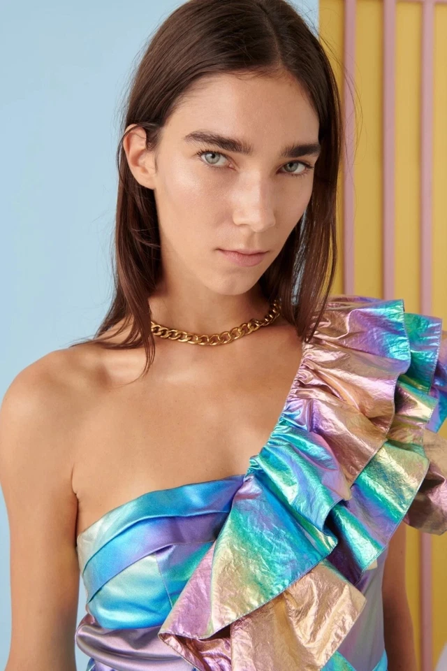 Mini vestido Celia B Haf; XS; AU talla 6 - 8 (talla EE. UU. 2 - 4); NUEVO SIN ETIQUETAS; PRECIO DE VENTA SUGERIDO POR EL FABRICANTE $637; fiesta Foto 3 de 4