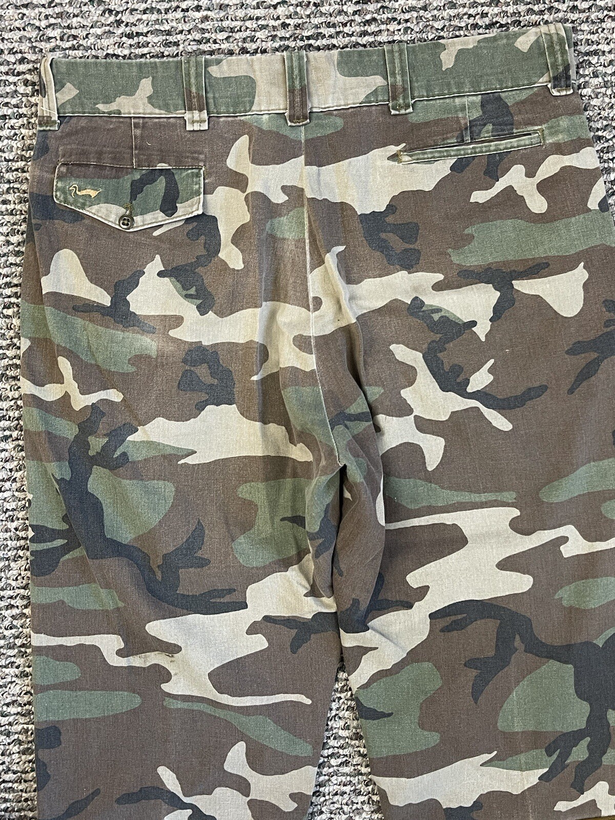 Vintage Duxbak Pants Mens 38x28 Camo Heavy Brush Briar Pants Hunting