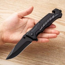 Spring Open Folding Pocket Knife Tactial Survival Tool Outdoor Camping EDC Knife