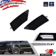 For Ford Ranger XL XLT Lariat 2019 2020 2021 2022 LED White Side Marker Lights