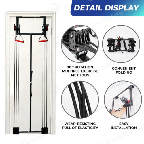 Tower 200 Door Gym Body TRX Workout Set By JAKE Strength Resistance Training OZ - Picture 5 of 12