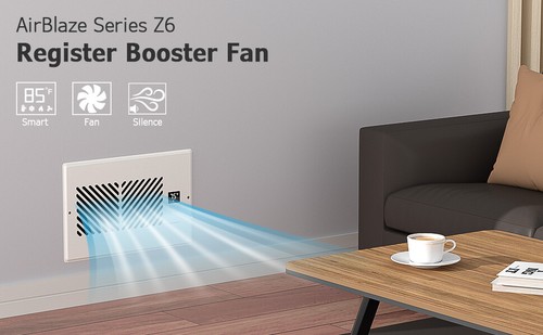 Ventilador amplificador de registro silencioso ATOM NEXUS con termostato y control remoto - NUEVO - Imagen 8 de 29