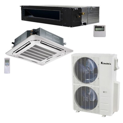 Klimaire 40000 Btu 2 Zone 19 Seer 24k Ceiling 24k Ducted Ac Mini