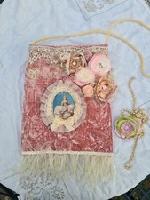 SALE Marie Antoinette Velvet Bag