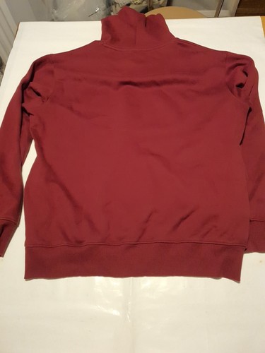 Men's XL Gant New Haven Pullover Hoodie Maroon - Picture 5 of 8