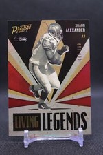 Shaun Alexander #LL-27 2021 Prestige Living Legends Xtra Points Red SN/299