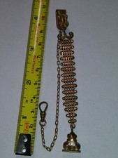 ANTIQUE GOLD FILLED MEN'S POCKET WATCH FOB