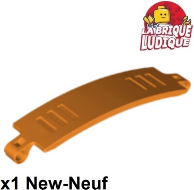 Lego Technic 1X Curved Panel 3X13 Orange Roof Mudguard 18944 New
