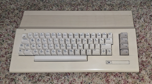 VTG Commodore 64 Computer Keyboard UNTESTED No Power Supply Cord undamaged