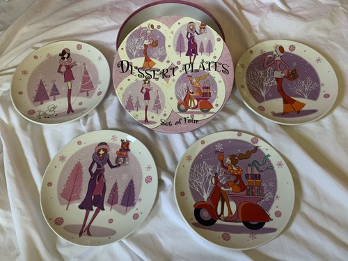 Weihnachtsmann Werkbank Weihnachten Shopper Vorspeise/Dessertteller 2006 (4) - Bild 1 von 6