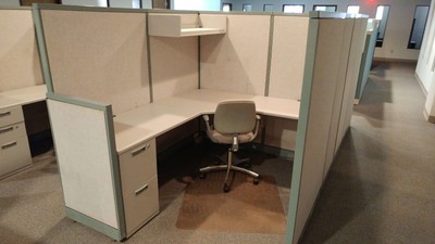 Used Office Cubicles Steelcase Avenir 5 5x6 5 Cubicles Ebay