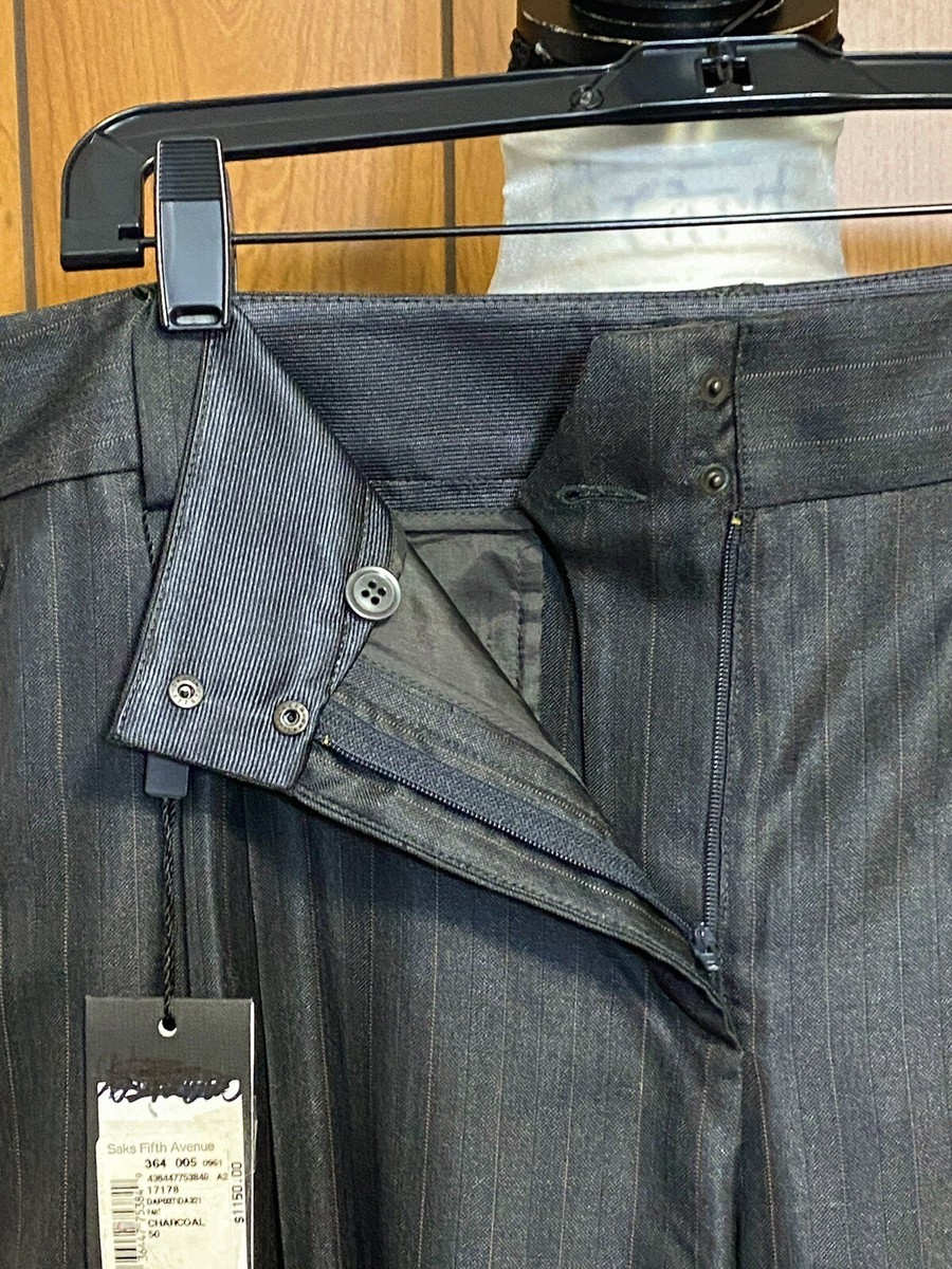 Giorgio Armani wide-leg wool-blend trousers size 50/ us size 14  display picture 1