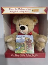 New Steiff Teddy Bear Set Sealed Book 'Not Your Ordinary Bear