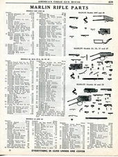 1939 Print Ad of Marlin Model 1897 39 20 29 37 47 18 25 Rifle Parts List