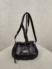 Nine West Women Medium Purse Black Leather Crossbody Shoulder Handbag