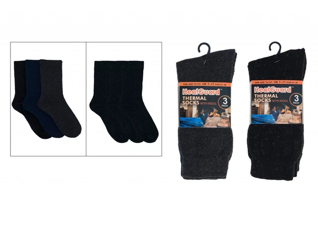 Cotton Black Socks for Men