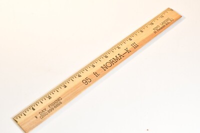 Jersey Shore Fishing Advertising 12'' Ruler Norma Kens Landing Point Pleasant NJ