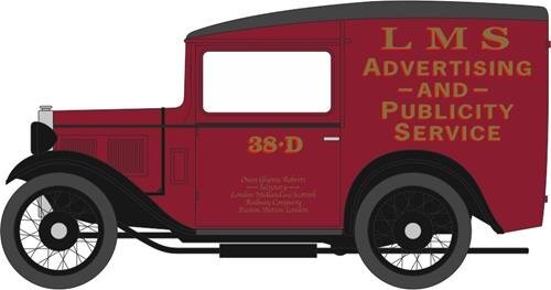 Oxford Diecast 1/43 Scale ASV004 - Austin Seven 7 Van - LMS - Picture 3 of 3