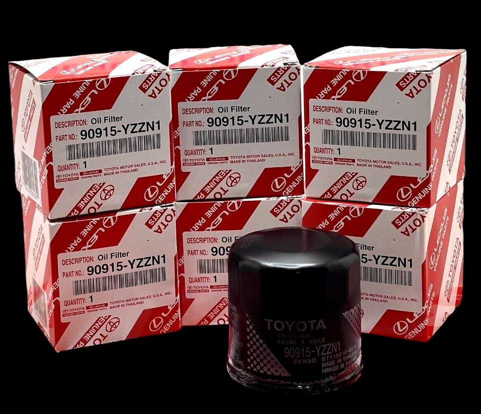 Toyota RAV4 X6 2019-2023 filtro de aceite X1 juntas de tapón de drenaje pieza de fabricante original Geunine Foto 3 de 4