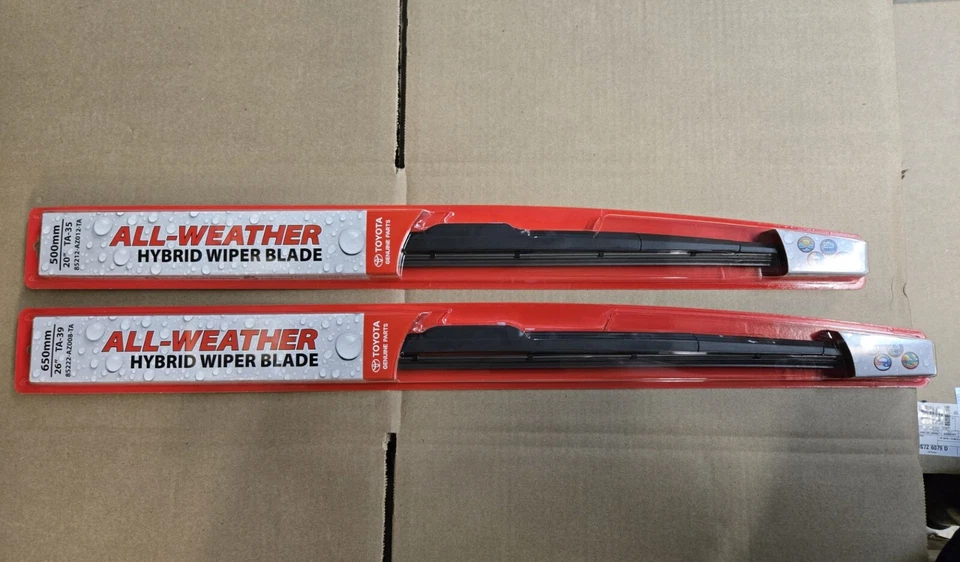 2008-2018 TOYOTA HIGHLANDER Genuine Wiper Blade Set 8TA 12TA - Image 2 of 4
